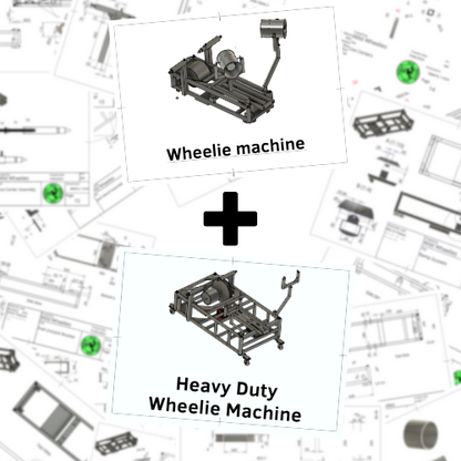 Wheelie Machine Plans And Material List Hard Copy